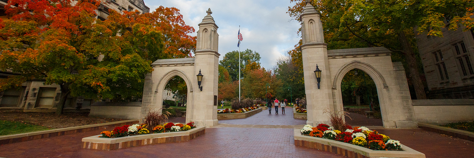 Sample Gates at IU Bloomington campus.